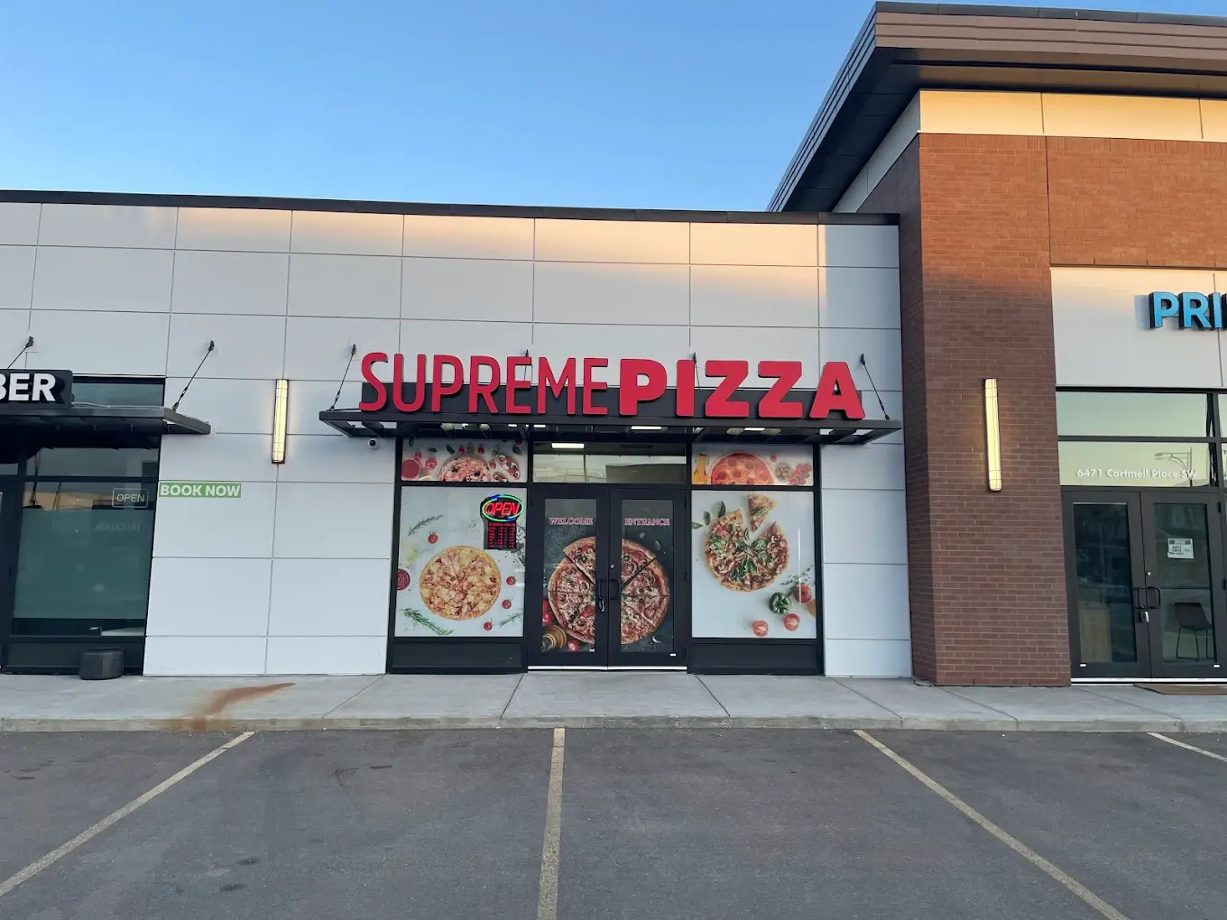 Supreme Pizza Chappelle location